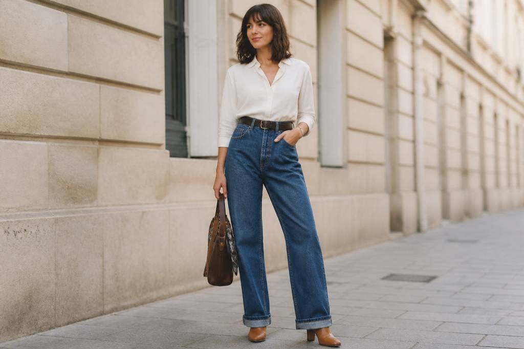 Comment styliser un pantalon vintage taille haute selon sa morphologie ? Comment styliser un pantalon vintage taille haute selon sa morphologie ?